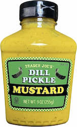 General store operation - mainly grocery: Trader Joes Dill Pickle Mustard 9oz/255g
