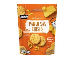 General store operation - mainly grocery: Savoritz Parmesan Crisps Cheddar 100% cheese 2.11oz/60g