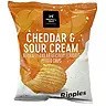 Members Mark Potato Chips Ridges Cheddar & Sour Cream 1oz/28g (Best Before 28 Aug 2023)