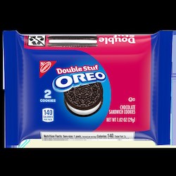 Nabisco Oreo Cookies Double Stuf 2pack 1.02oz/29g (Best Before 10 Oct 2023)