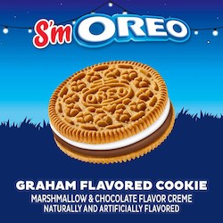 Nabisco Oreo Cookies Smoreo 2pack 1.02oz/29g (Best Before 12 Oct 2023)