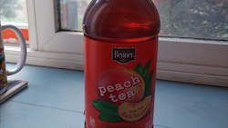 Benner Peach Iced Tea each 16floz/473ml