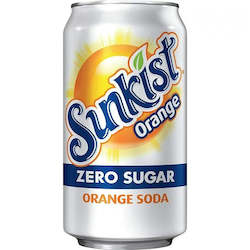 General store operation - mainly grocery: Sunkist Orange Zero 12floz/355ml