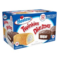 Hostess Twinkies & Ding Dong 32pk