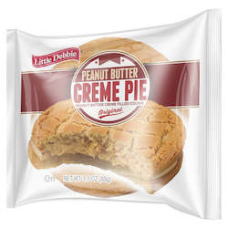 General store operation - mainly grocery: Little Debbie Peanut Butter Creme Pies 3.1oz/88g