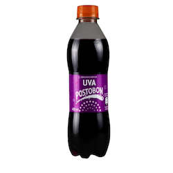 General store operation - mainly grocery: Uva Postobon (Grape Soda) 400ml