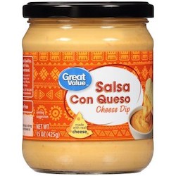 General store operation - mainly grocery: Great Value Salsa Con Queso 15oz