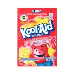General store operation - mainly grocery: Kool Aid Drink Mix Mango 0.14oz/3.96g
