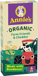 Annies Organic Farm Friends & Cheddar 6oz/170g Best Before (01/02/24)