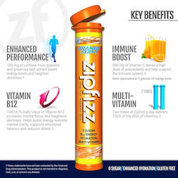 Zipfizz Energy Drink Mix Orange Soda