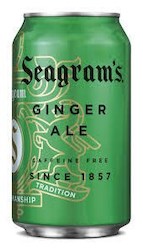 General store operation - mainly grocery: Seagrams Ginger Ale 12oz/355ml