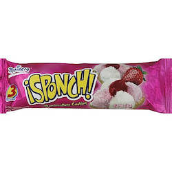 General store operation - mainly grocery: Marinela Sponch Cookies Marshmallow Coconut & Strawberry 1.59oz/45g (Best Before 11 Jan 2024)
