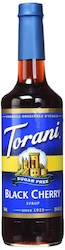 General store operation - mainly grocery: Torani Black Cherry Sugar Free Syrup 750ml