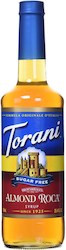 General store operation - mainly grocery: Torani Almond Roca Sugar Free Syrup 750ml