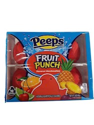 General store operation - mainly grocery: Peeps Chicks Fruit Punch 10pk 3oz/85g