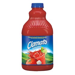 Clamato Tomato Cocktail Mix 64floz/1.89L (Best Before Apr 2023)