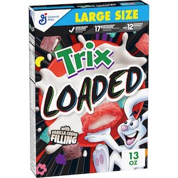 GM Trix Loaded Cereal 13oz/368g