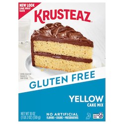 General store operation - mainly grocery: Krusteaz Gluten Free Yellow Cake Mix 18oz
