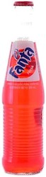 General store operation - mainly grocery: Fanta Strawberry Mexican Glass Bottle 12floz/355ml