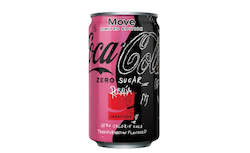 General store operation - mainly grocery: Coca-Cola Zero Sugar Move Limited Edition Rosalia