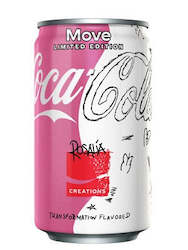 General store operation - mainly grocery: Coca-Cola Move Limited Edition Rosalia