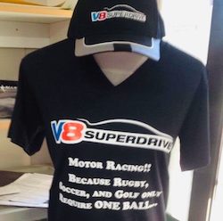 V8 Superdrive: Cap and Tee-Shirt Combo