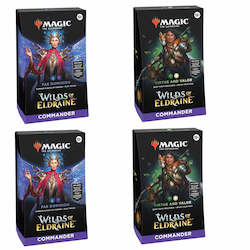 Magic The Gathering: Preorder - MTG Wilds of Eldraine Commander Decks