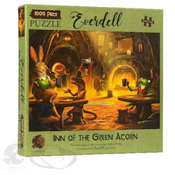 Roleplaying Games: Everdell Puzzle - "Inn of the Green Acorn" 1000pc Puzzle