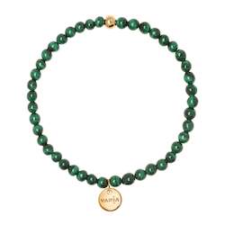 Frontpage: Amuleto Malachite Bracelet - Small bead