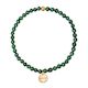 Amuleto Malachite Bracelet - Small bead