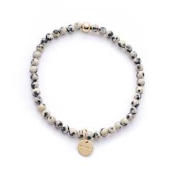 Amuleto Dalmatian Jasper Bracelet - Small bead