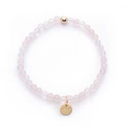 Amuleto Rose Quartz Bracelet - Small bead