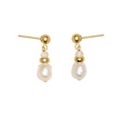 All Earrings: Mother of Pearl Droplet Earring