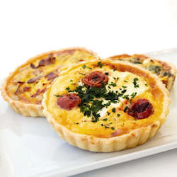 Bakery (with on-site baking): Savoury Tarts (NF)