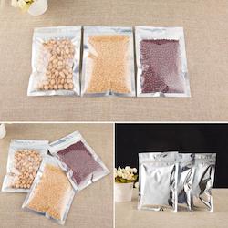 Specialised food: Clear Foil Resealable Packaging Pouches