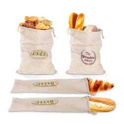 Specialised food: Linen Drawstring Bread Storage Bag