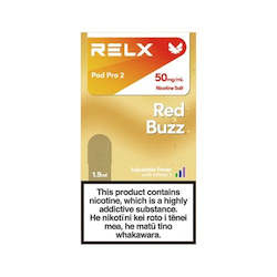 Electronic goods: RELX Infinity 2 Red Buzz Pod