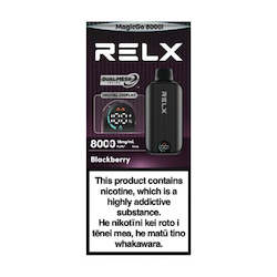 Electronic goods: RELX MagicGo 8000i Blackberry Disposable Vape