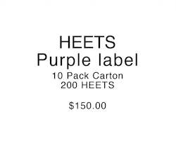 Electronic goods: IQOS HEETS Purple Label 10 Pack Carton