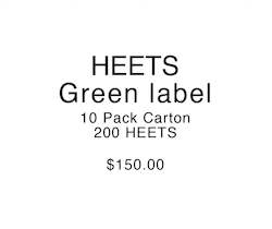 IQOS HEETS Green Label 10 Pack Carton