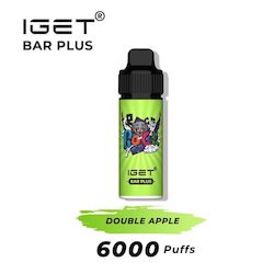 Electronic goods: IGET Bar Plus Vape Kit Double Apple