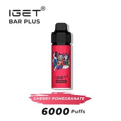 IGET Bar Plus Vape Kit Cherry Pomegranate