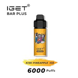 IGET Bar Plus Vape Kit Kiwi Pineapple Ice