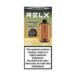 Electronic goods: RELX MagicGo 8000i Vanilla Cream Disposable Vape