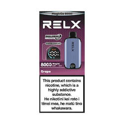 Electronic goods: RELX MagicGo 8000i Grape Disposable Vape