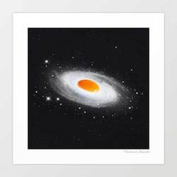 'Cosmic egg' Art Print by Vertigo Artography