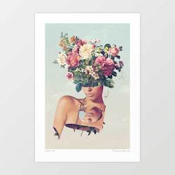 Artist: 'Flower-ism' Art Print by Vertigo Artography
