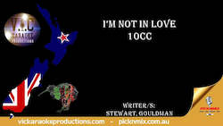 Entertainer: 10CC - I'm not in Love