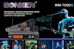 Sonken 700d6 - 2x Wireless Microphones