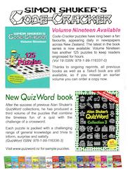 Puzzle Books: Full set of Volume 1 to 19 : Simon Shuker's Code-Cracker Series.